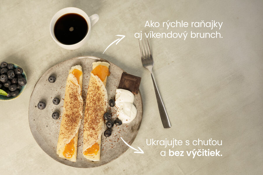Proteínová palacinka – príchuť vanilka