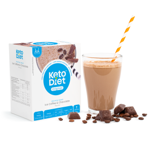 Proteínový nápoj – príchuť ľadová káva a čokoláda (7 porcií)