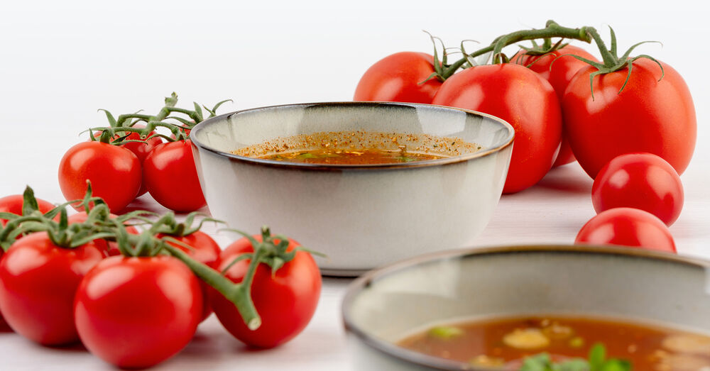 Proteinová polévka KetoDiet – rajčatová s nudlemi (7 porcí)