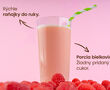 Proteínový nápoj – príchuť malina