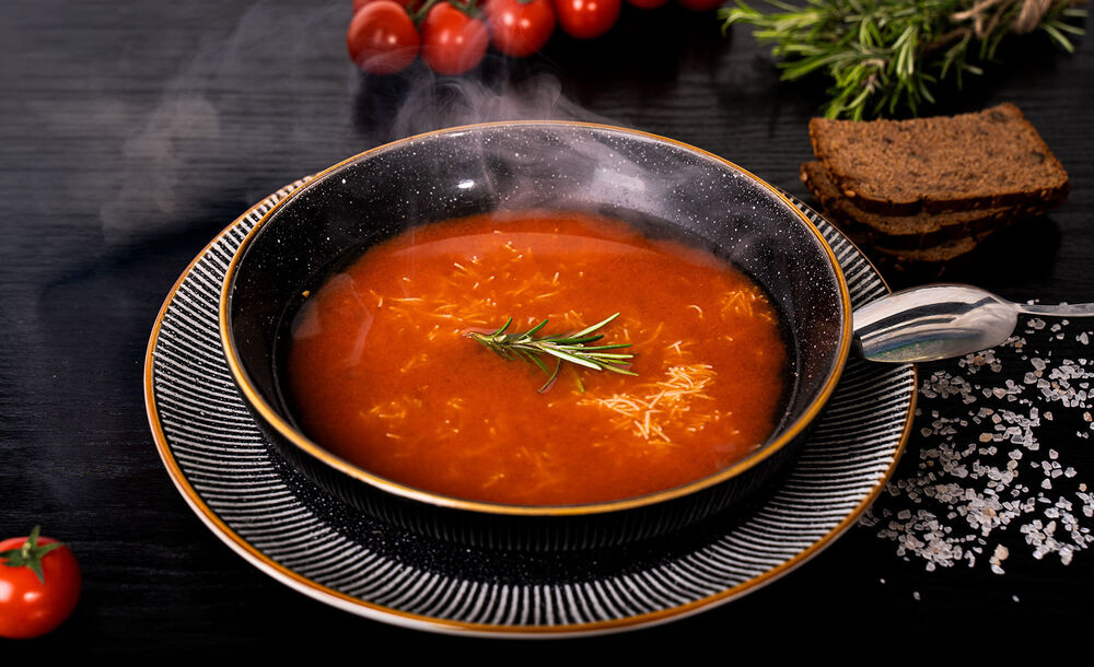Proteinová polévka KetoDiet – rajčatová s nudlemi (7 porcí)