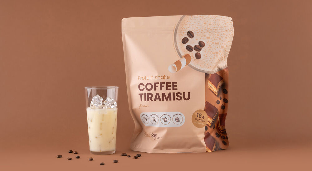 Proteinový nápoj KetoDiet – příchuť kávové tiramisu