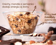Proteínové čokoládové müsli KetoDiet – s orechmi (7 porcií)