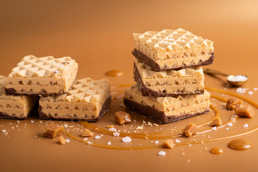 Proteínové oblátky – príchuť slaný karamel