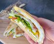 Tortilla z panvice so šunkou a mozzarellou – recept KetoDiet  