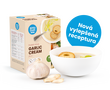 Proteinová polévka – česneková krémová