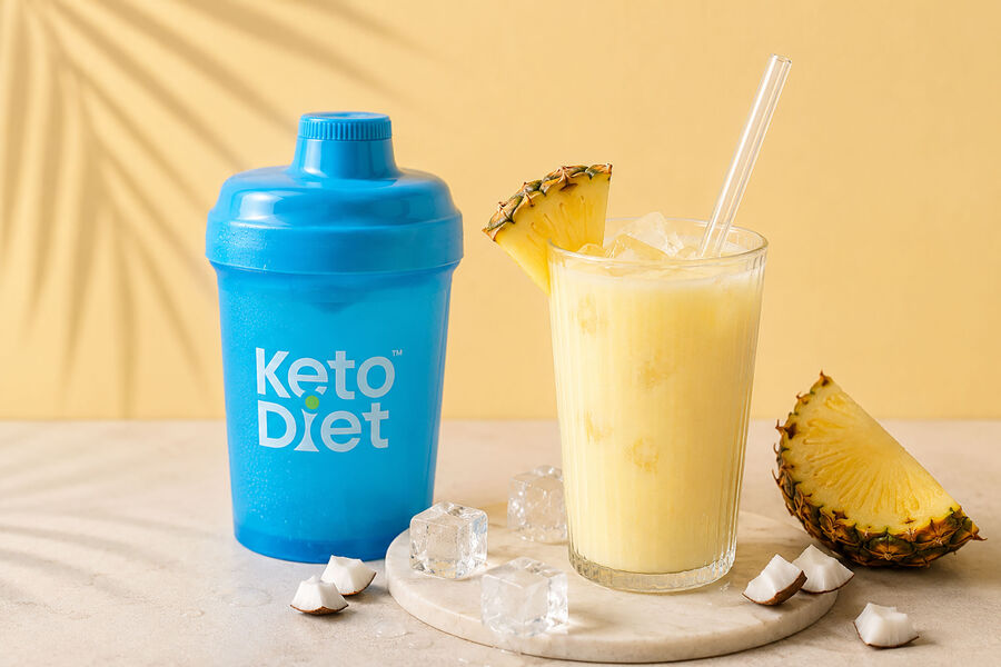 Proteínový nápoj KetoDiet – príchuť Pina Colada (35 porcií)