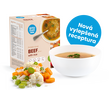 Proteinová polévka KetoDiet – hovězí s rýží (7 porcí)