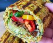 Zeleninový wrap – recept KetoDiet