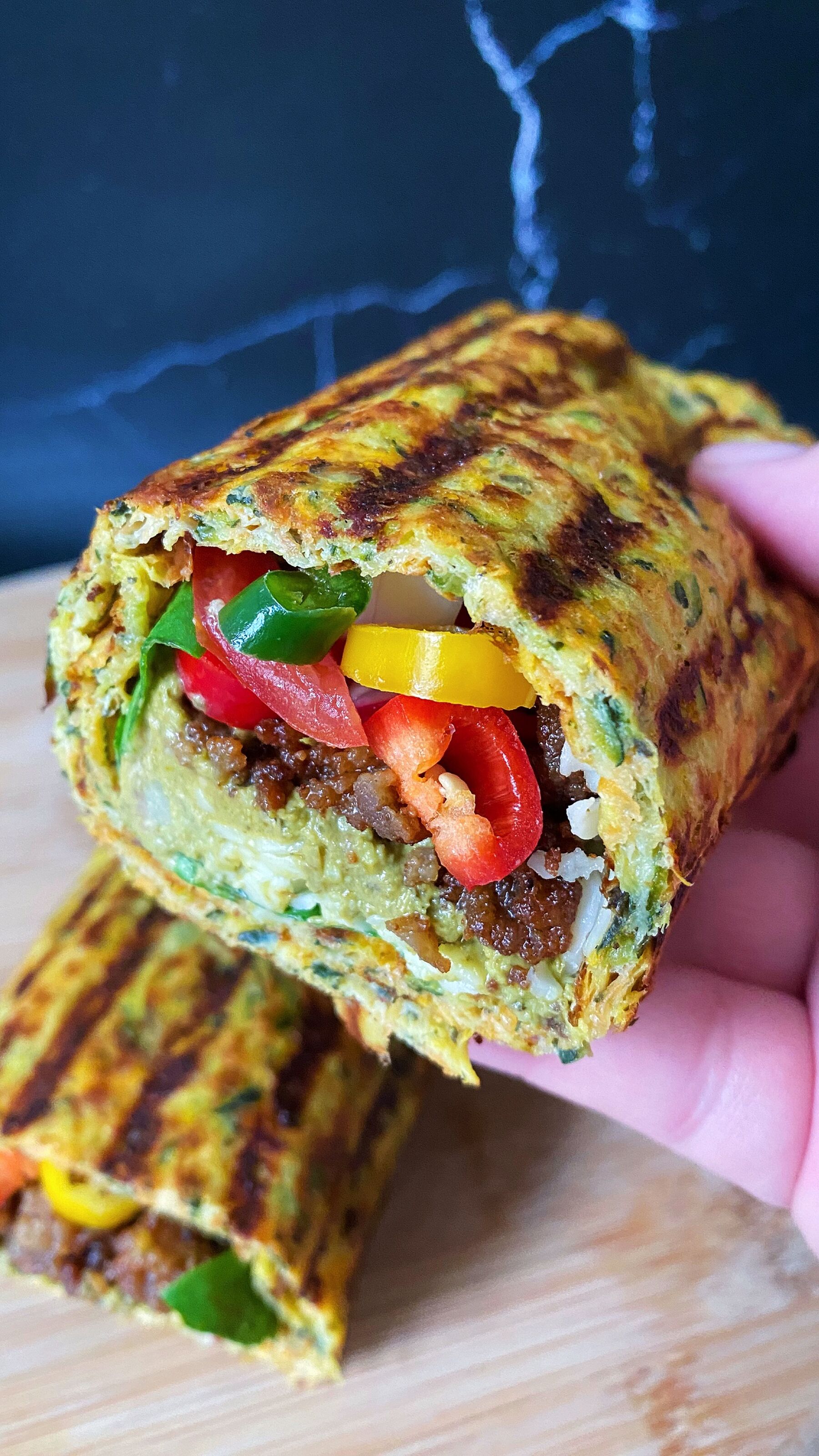 Zeleninový wrap bez mouky – extra snadný | KetoDiet CZ
