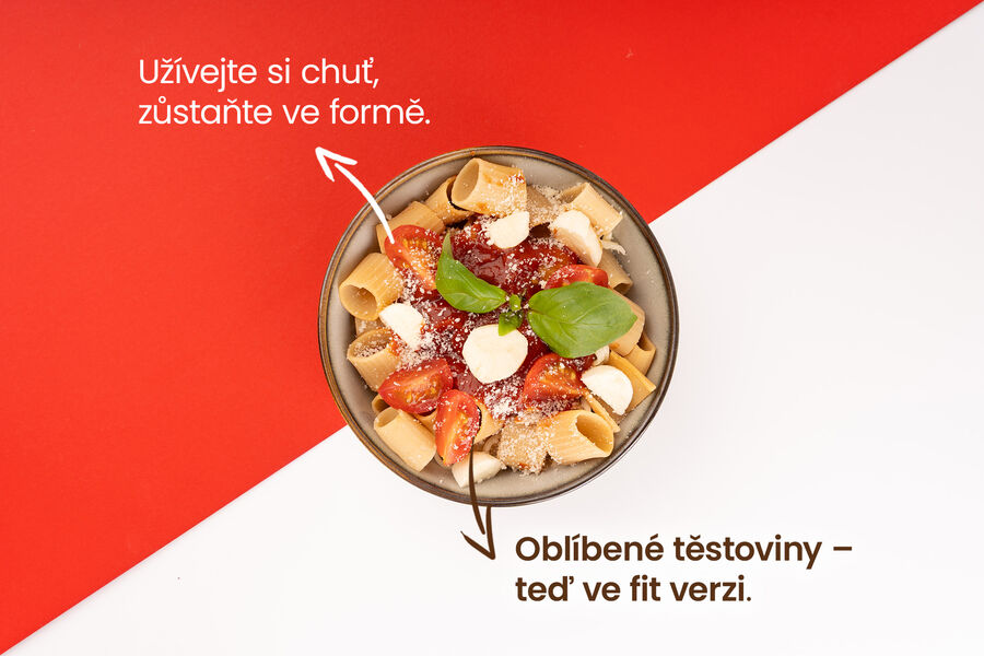 Proteinové těstoviny – Mezze Maniche