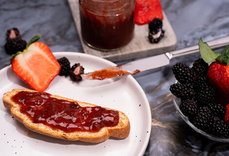 Extra ostružinovo jahodový džem KetoDiet bez přidaného cukru