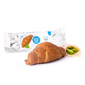 Slaný proteínový croissant – cereálny