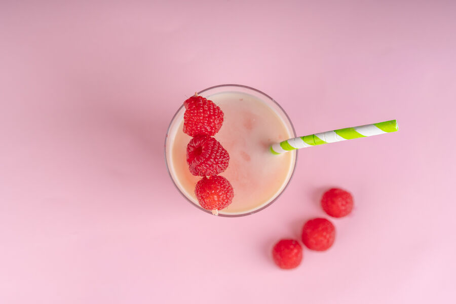 Proteínový nápoj – príchuť malina