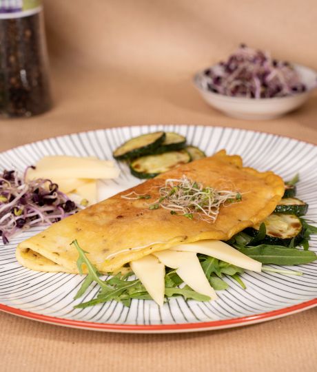 Proteínová omeleta so syrovou príchuťou vám pomôže s chudnutím.