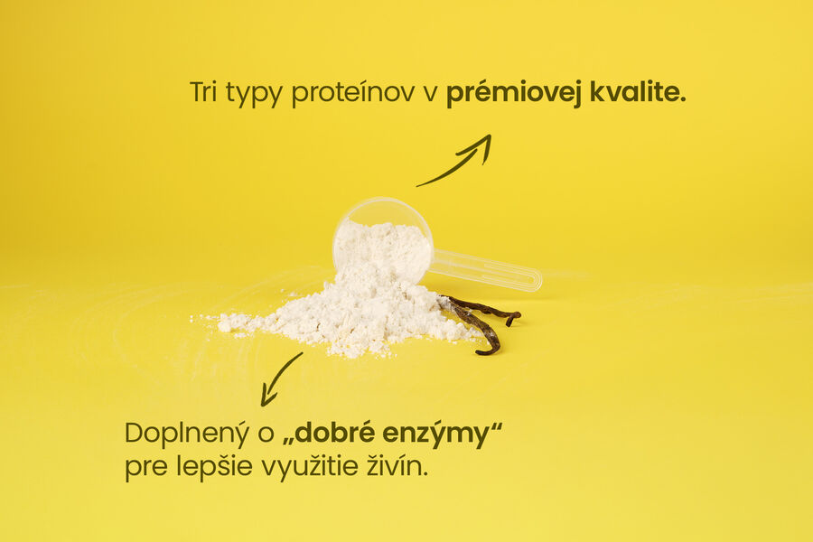 Proteínový nápoj – príchuť francúzska vanilka