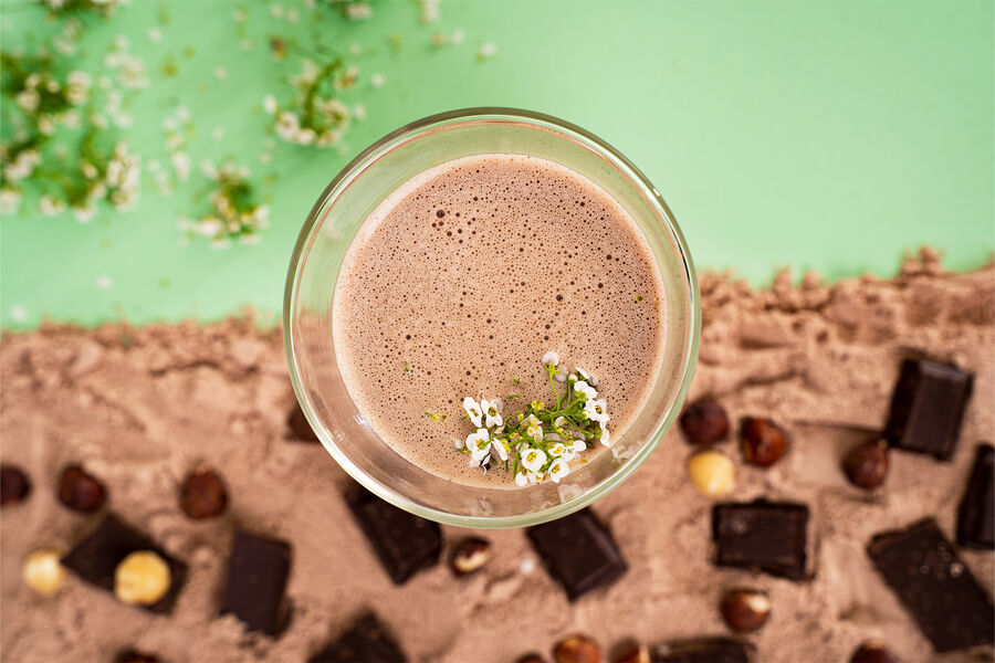 Proteínový nápoj KetoDiet – príchuť čokoláda & lieskový oriešok (7 porcií)