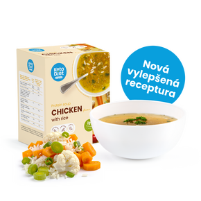 Proteínová polievka – kuracia s ryžou