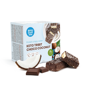 Keto Tribit Choco Coconut – chrumkavé sušienky