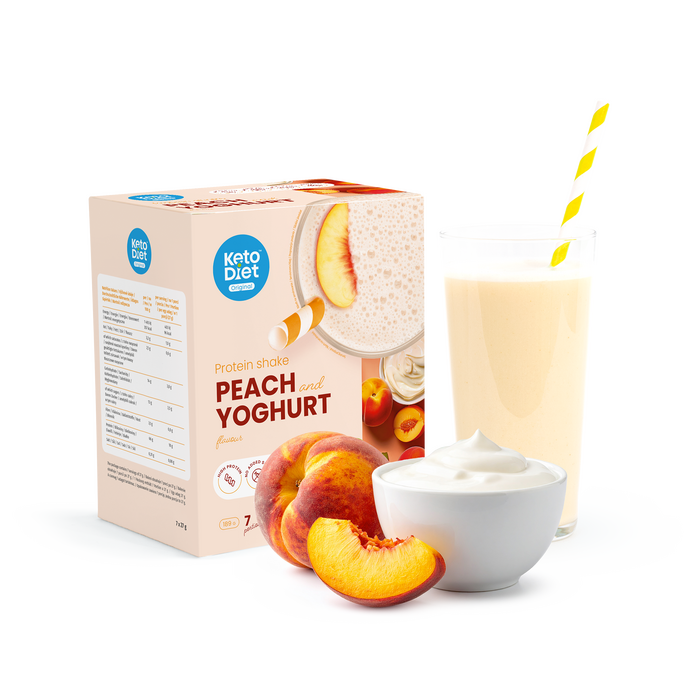 Proteínový nápoj – príchuť broskyňa & jogurt