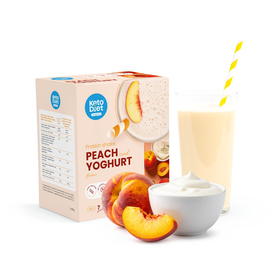 Proteínový nápoj – príchuť broskyňa & jogurt