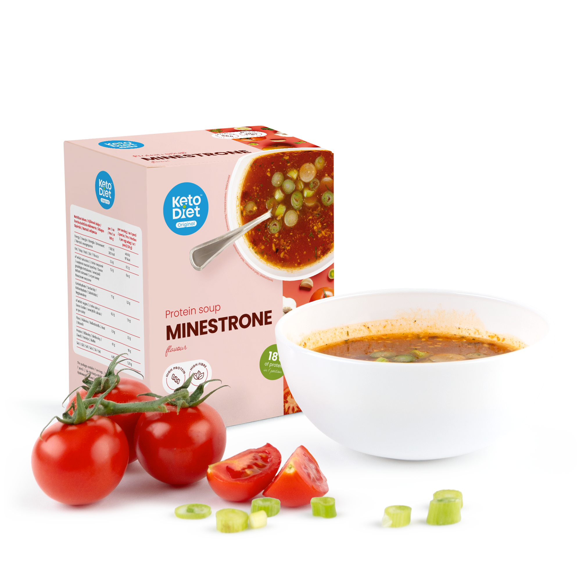 Proteinová polévka - minestrone (7 porcí)