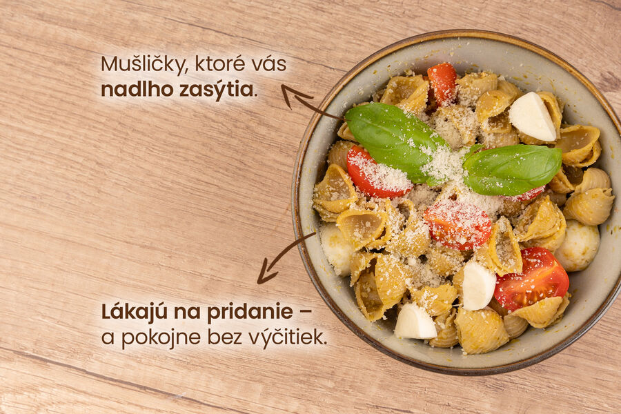 Proteínové cestoviny – Conchigliette