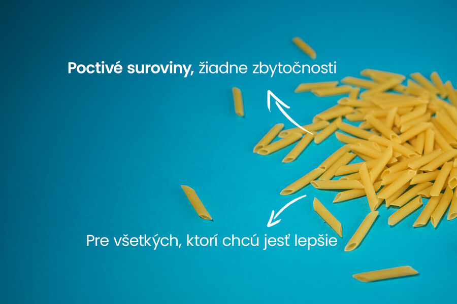 Proteínové cestoviny – penne