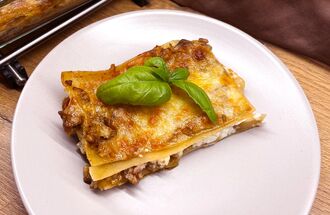 Recept KetoDiet – Proteinové lasagne s mletým hovězím