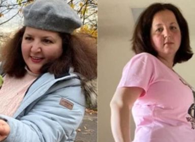 Londýnská au-pair Zuzana před hubnutím s keto dietou a po své hubnoucí proměně