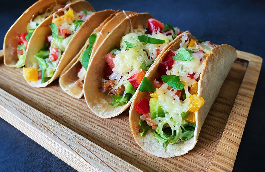 Recept na tacos z proteínovej tortilly KetoDiet