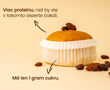 Proteínový muffin s Proteínový muffin s brusnicami a čučoriedkami