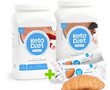 2 proteínové nápoje + 2 proteínové croissanty makové (72 porcií)