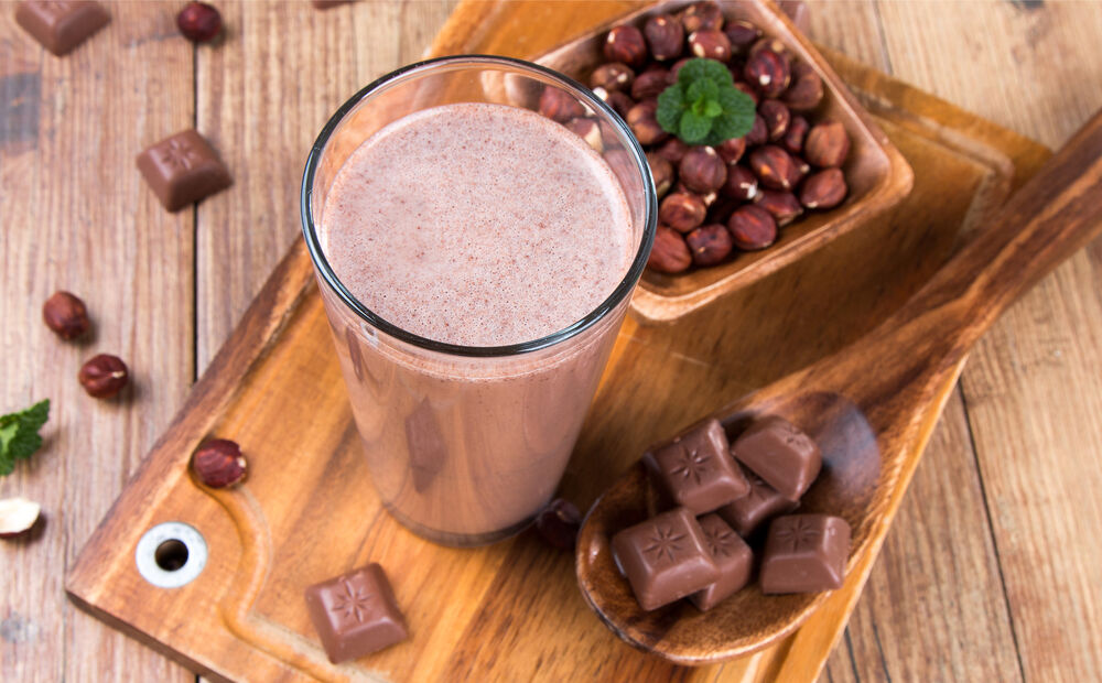 Proteínový nápoj KetoDiet – príchuť čokoláda & lieskový oriešok (7 porcií)