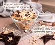 Proteinové čokoládové müsli KetoDiet – s ořechy (7 porcí)