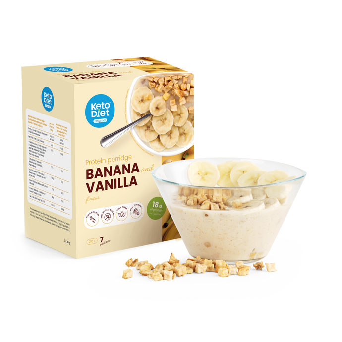 Proteinová kaše – banán & příchuť vanilka