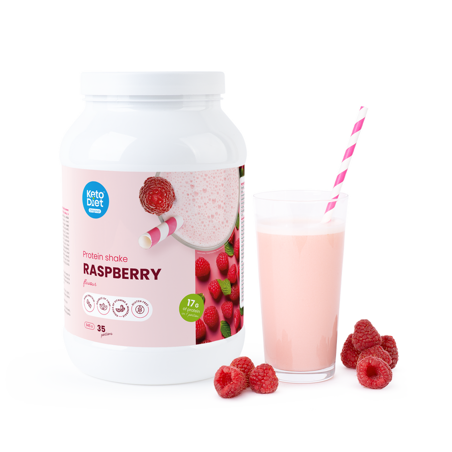 Proteínový nápoj – príchuť malina