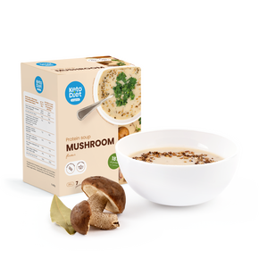 Proteínová polievka – hubová príchuť