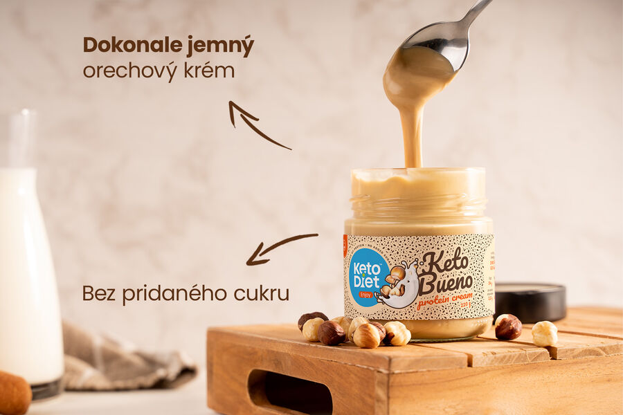 Keto Bueno – proteínový krém s brezovým cukrom