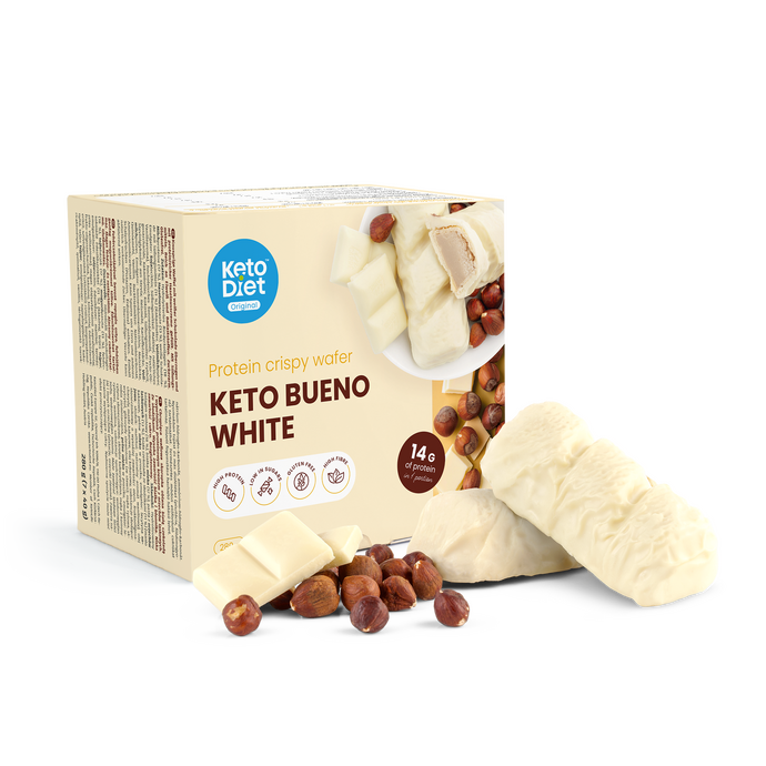 Keto Bueno White – křupavé oplatky