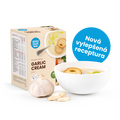 Proteinová polévka – česneková krémová