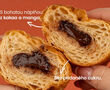Proteínový croissant – náplň čokoláda & mango