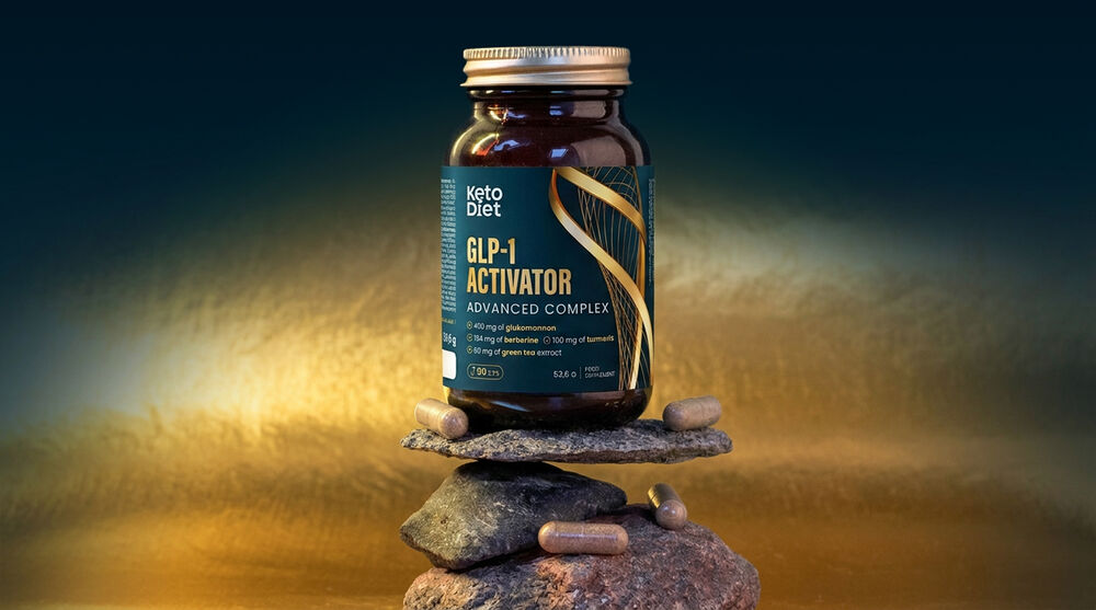 Doplněk stravy KetoDiet GLP-1 Activator – Metabolic Balance s berberinem (90 kapslí)