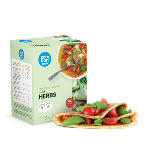 Proteinová omeleta – s bylinkami