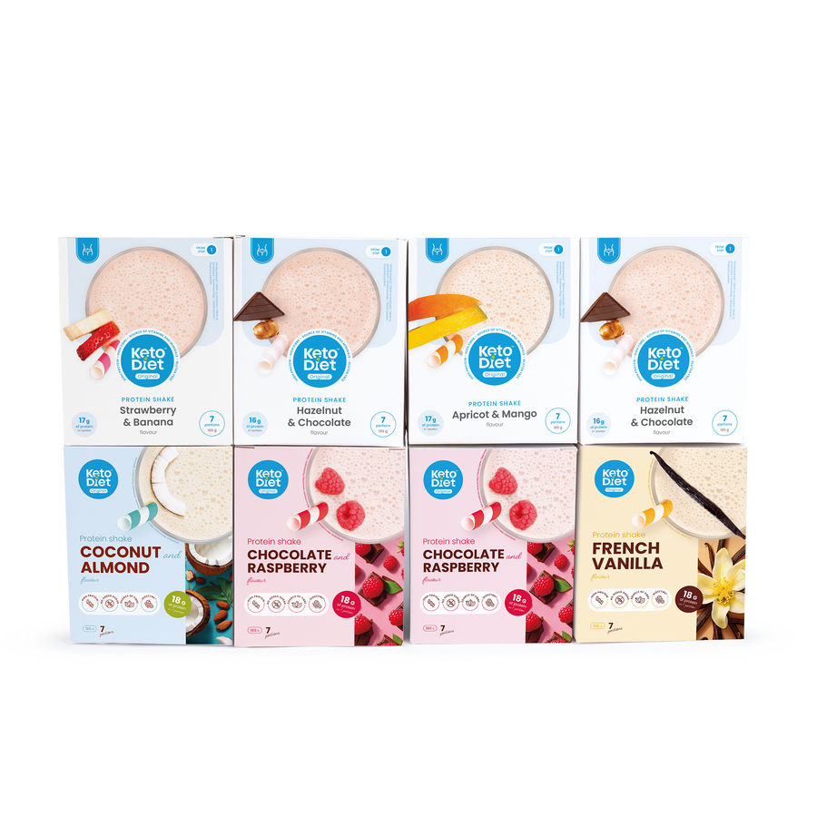 Proteinové nápoje na 2 týdny – BASIC 2. krok