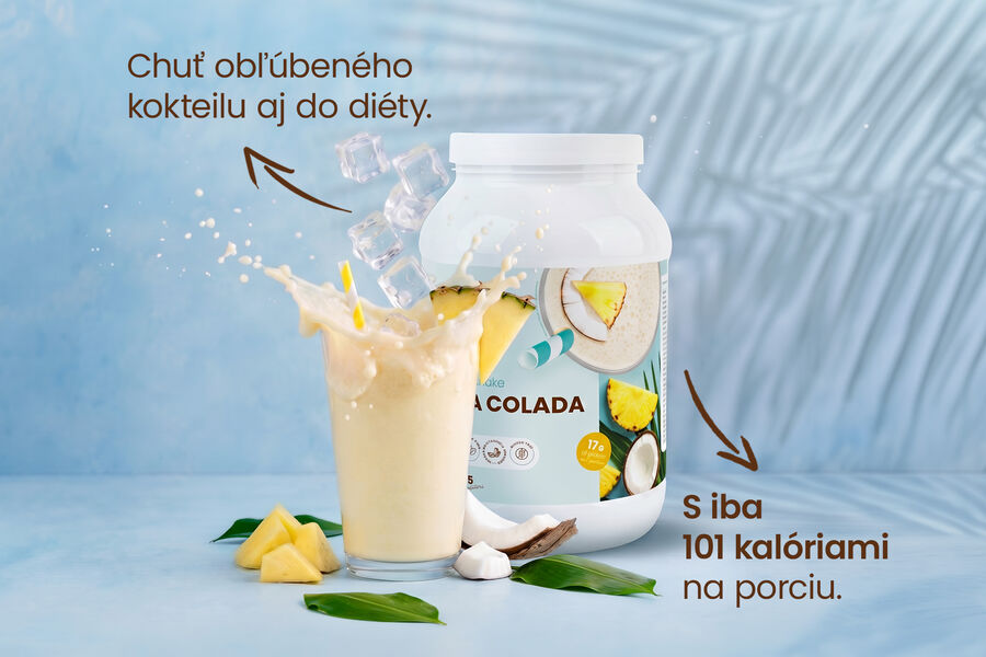 Proteínový nápoj KetoDiet – príchuť Pina Colada (35 porcií)