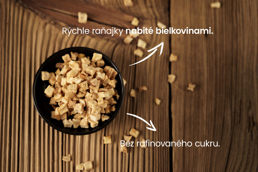 Proteínová kaša – banán & príchuť vanilka
