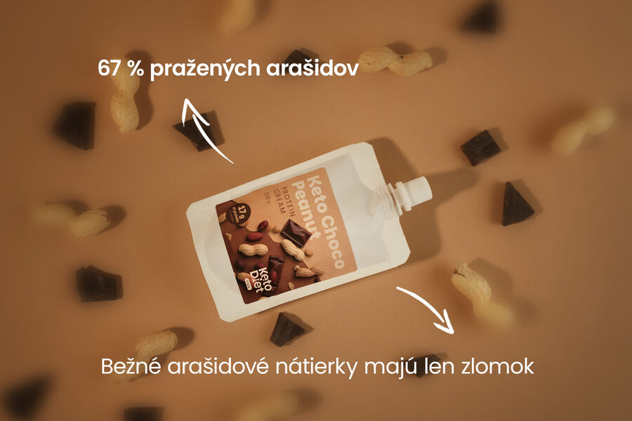 Keto Nugetka – proteínový krém