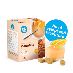 Proteinový pudink – příchuť karamel