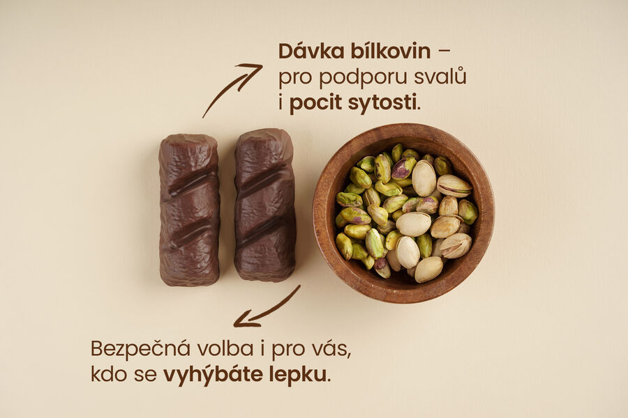 Keto Bueno Pistachio – křupavé oplatky